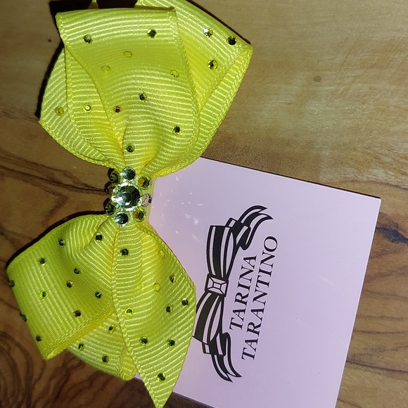 Tarina Tarantino Other - Tarina Tarantino Yellow Little Lamb Bow Clip